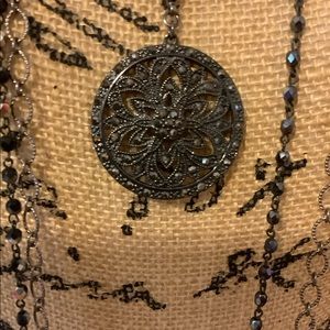 Beautiful Necklace with Medallion Pendant